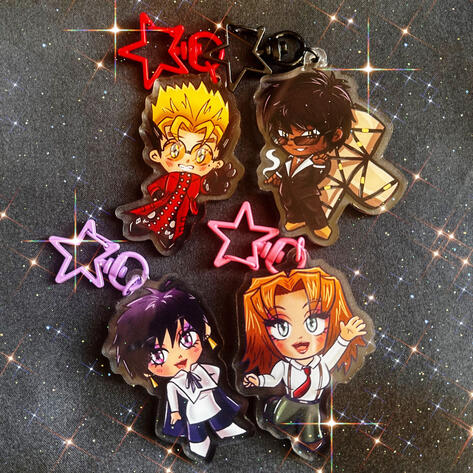 TRIGUN KEYCHAINS